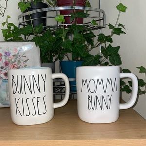 Set of Rae Dunn Easter themed Mugs